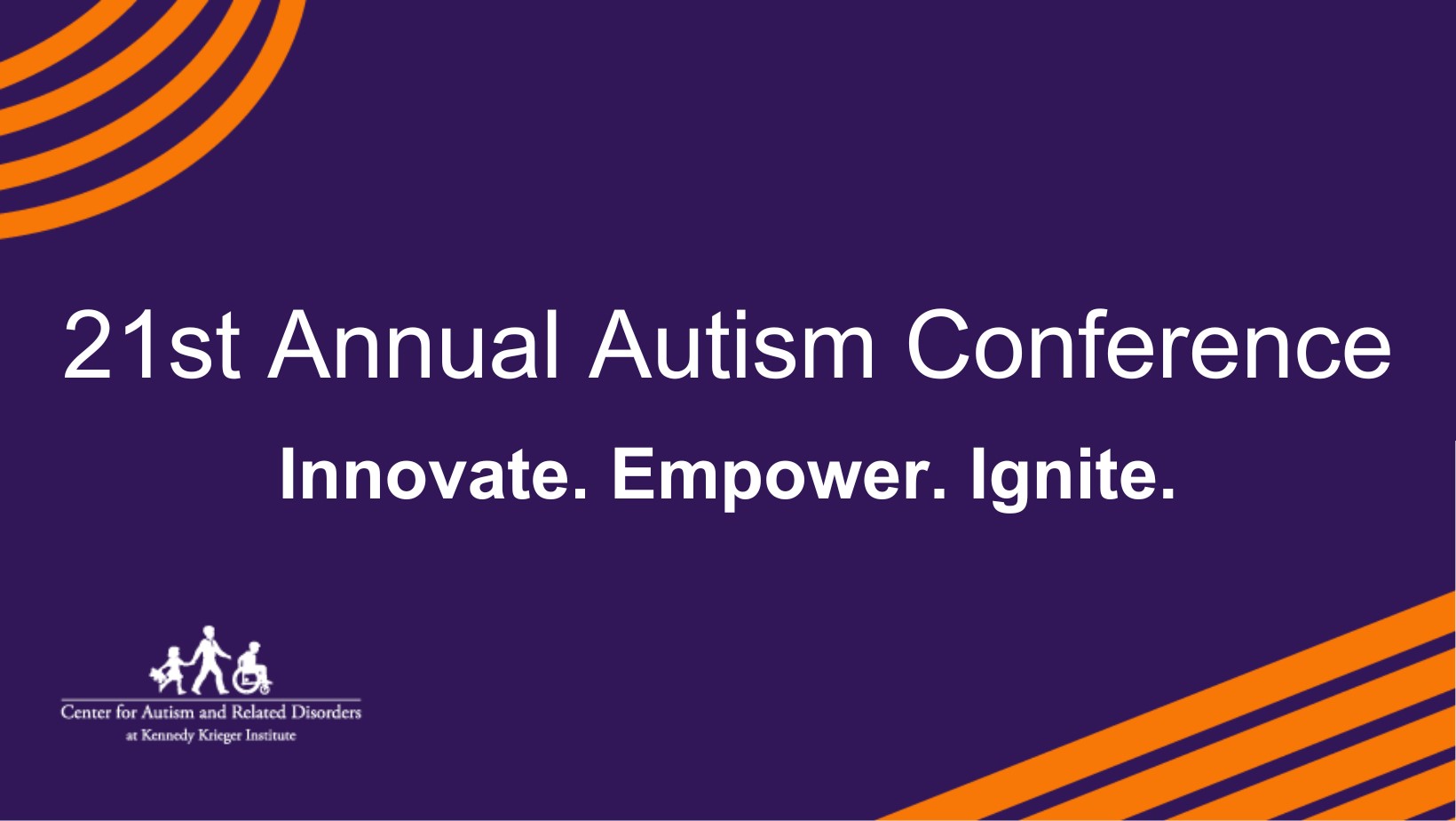 21st Annual Autism Conference Kennedy Krieger Institute